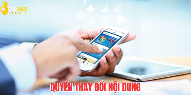 Đơn vị có quyền thay đổi chính sách nhưng không được trái quy định pháp luật